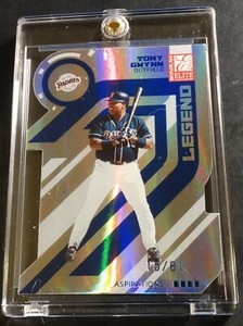 2005 DONRUSS ELITE TONY GWYNN ASPIRATIONS 15/81 SAN DIEGO PADRES HOF 