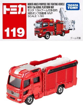 Tomy Tomica No.119 Morita Fire Service Multi purpose Purpose Pump Car MVF 1 : 90 - Image 1 of 3