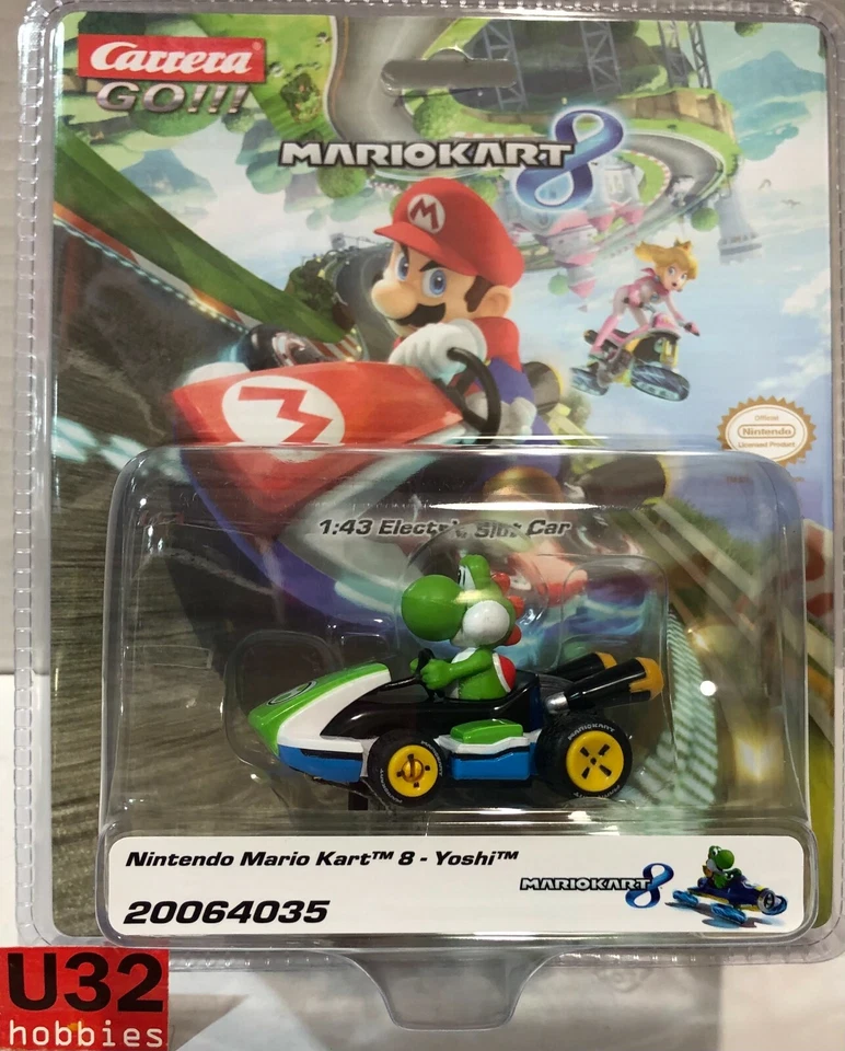 Slot Car Carrera Go!!! 64183 Nintendo Mario Kart P-Wing Yoshi Foto 1 de 1