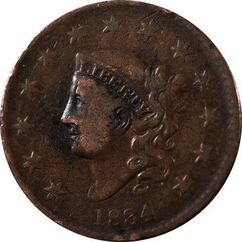 1834 Large Cent Great Deals From The Executive Coin Company Cover