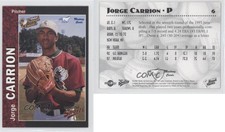 1998 Multi-Ad Sports Savannah Sand Gnats Jorge Carrion #6
