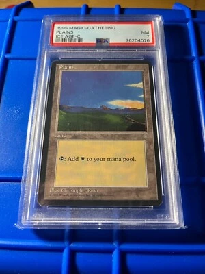 1995 MTG PSA 7 Plains Ice Age PSA 7 - Image 1 of 2