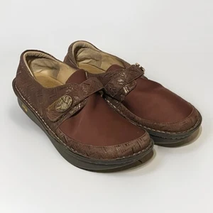 ALEGRIA Dream Shoes Clogs US Size 8.5 Or EU 39 Brown - Picture 1 of 7