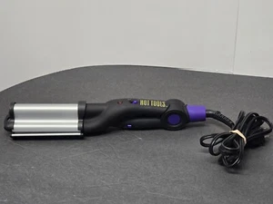 Hot Tools Pro Signature Hair Styler Iron Titanium Ceramic Deep Waver/Free Ship. - Picture 1 of 12