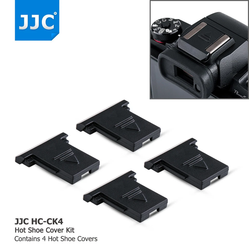 4 ×Hot Shoe Cover fr Canon EOS R RP R5C 5D IV III 7D 6D II 80D 70D 60D 800D 750D - Image 1 of 4