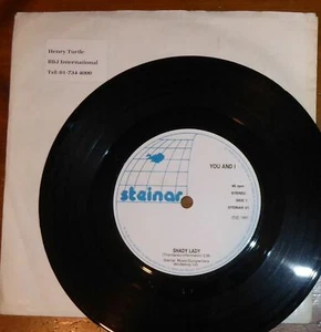 You And I: Shady Lady / I Want To Be With You. '81 UK Steinar 01 - Foto 1 di 2