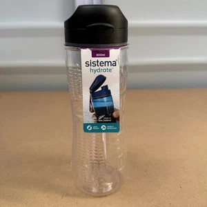 Sistema Hydrate Tritan Active Sport Trinkflasche 800 ml auslaufsicher schwarz - Bild 1 von 23