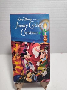 Walt Disney JIMINY CRICKET'S CHRISTMAS Vhs Video Tape 1997 Mickey's Good Deed - Picture 1 of 5