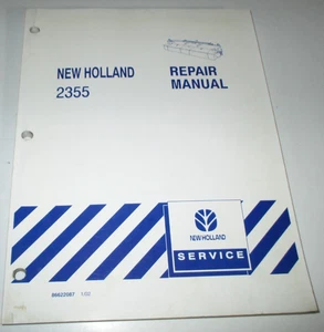 New Holland 2355 Scheibenschneidwerk Mähwerk Service Werkstatt Reparatur Handbuch ORIGINAL! 1-02 NH - Bild 1 von 5