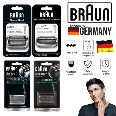 BRAUN ACCESSORI PER RASOI Braun Series 7 70S 70B 73S 74S testina di ricambio testina di rasatura