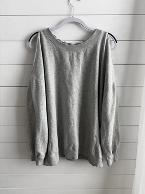 Hurley Cuello Redondo Con Recortes de Hombro Gris Talla XL Foto 1 de 4