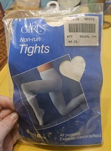 Vintage Sears Best Girls Sz 14-16 Non Run Tights NIP - Picture 1 of 2