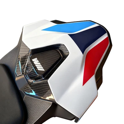 Real Carbon Fiber Rear Whole Passenger Cover For BMW S1000RR M1000RR 2023 - 2025 - Image 1 of 4