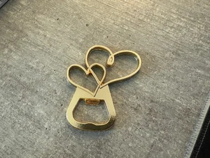 Flaschenöffner – Herz – Gold – Valentinstag – Liebe – NEU - Bild 1 von 3