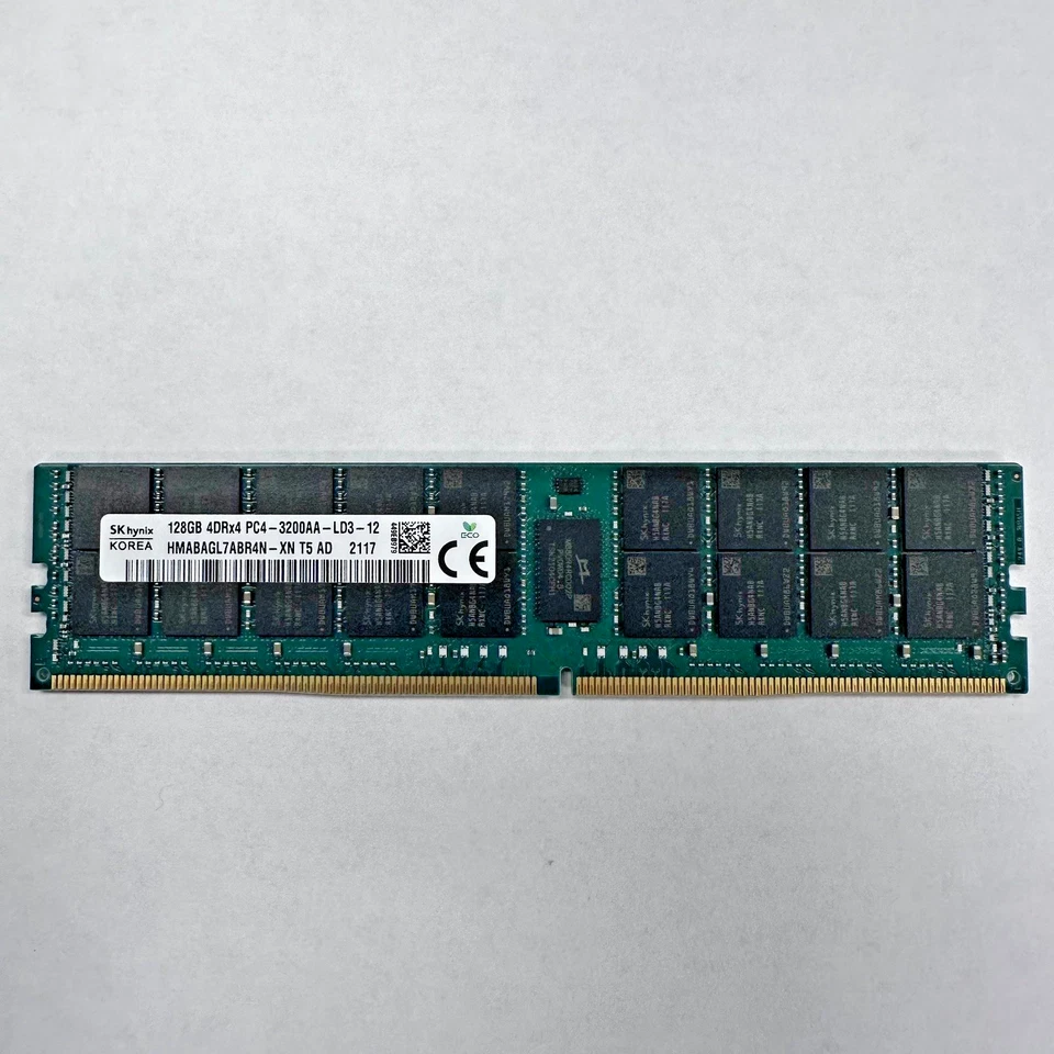 HMABAGL7ABR4N-XNT5 SK Hynix 128GB PC4-25600 DDR4-3200MHz Registered ECC LRDIMM - Image 1 of 2