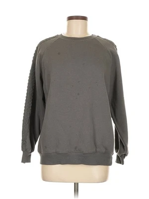 Sudadera gris Derek Heart para mujer M Foto 1 de 4