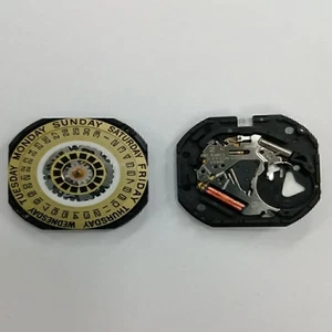 Orologio al Quarzo Ricambio Movimento Data Wide Day Orologi per VX44E 111/2 ′′ - Foto 1 di 6