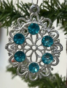 3853/24 Alter Anhänger Christbaumschmuck Babette Schweizer handgefertigt SELTEN - Picture 1 of 3