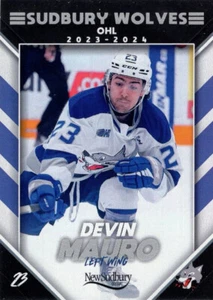 2023/24 Sudbury Wolves - DEVIN MAURO - Bild 1 von 2