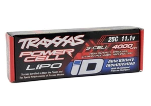 Traxxas 3S "Power Cell" 25C LiPo Battery w/iD Traxxas Connector (11.1V/4000mAh) - Picture 1 of 3