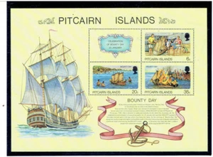 PITCAIRN ISLANDS 1978 Bouty Day S/S CV $4.50 - Picture 1 of 1