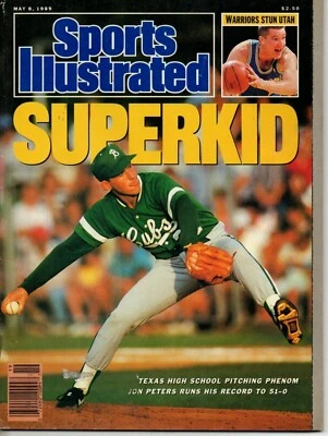 Sports Illustrated May 8 1989 Jon Peters Texas Fred McGriff Jeremy Roenick Foto 1 de 3