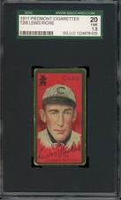 1911 T205 Gold Border Baseball Lewis Richie SGC 1.5