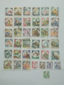 Castelli d'Italia Stamps 38 Pieces - Picture 1 of 4