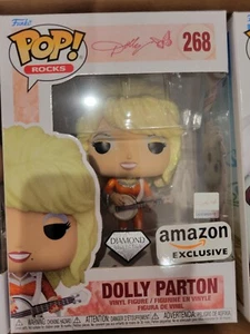 Funko POP! Rocks Country Music Dolly Parton #268 Diamond Amazon - Picture 1 of 1