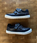 Rockport Boys Leather Smart Trainers / Shoes Navy Size C13 BNWT