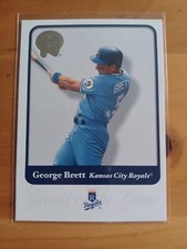 George Brett 2001 Fleer Greats Of The Game Blue Border Base