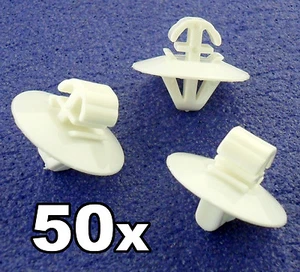 50x Mercedes Sprinter Moldeo lateral exterior y clips de panel de ajuste de plástico para puertas - Imagen 1 de 1