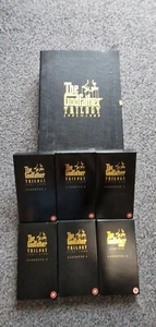 The Godfather Trilogy (Box Set) (VHS, 1992) Rare 6 Tape Edition  - Picture 1 of 12