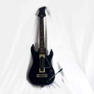 Activision Guitar Hero Power Wireless Guitar Black Gold 654 No Dongle - Picture 1 of 6