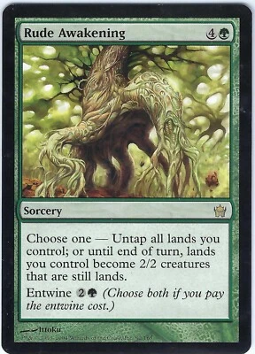 Rude Awakening Fifth Dawn Rare – MTG Magic the Gathering Card - Image 1 of 2