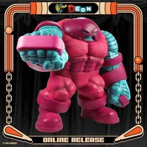 MONDO DESIGNER CON DCON JUGGERNAUT COLOSSUS Psychedelic Var Soft Vinyl Figure - Picture 1 of 4