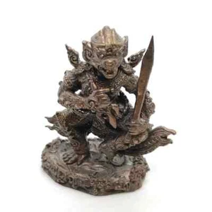 Powerful Hanuman Amulet with Khiew Kaew Powder by LP An Charm Luck Protection - Picture 1 of 6