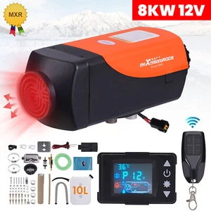 12V Air Diesel Fuel Heater 8000W Chauffage Voiture camping-car bateaux Camions - Picture 1 of 17