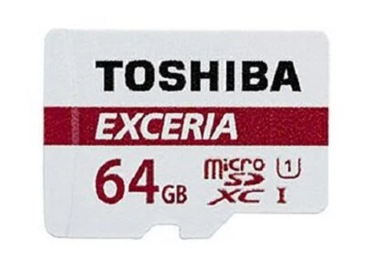 Toshiba 64GB EXCERIA M302 MicroSD - THN-M302R0640EA - Image 1 of 3