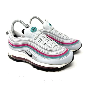 Scarpe da ginnastica Nike Air Max 97 donna taglia 7 DH5093 001 argento spiaggia rosa - Foto 1 di 10