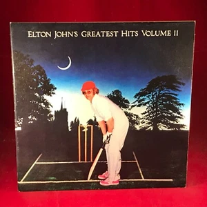 ELTON JOHN Greatest Hits Volume II 1980 Portugese VINYL LP Kiki Dee 2 best of - Picture 1 of 4