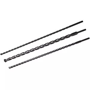 3PC EXTRA LONG REACH 600MM SDS MASONRY MASONARY BRICK DRILL BIT SET 12 16 24mm - Picture 1 of 2