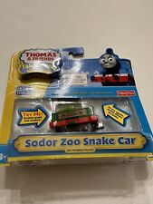 FISHER-PRICE Thomas & Friends Take-n-Play Die-Cast Sodor Zoo Snake Car NEW