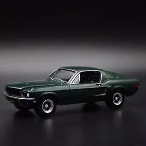 1968 68 FORD MUSTANG GT MCQUEEN BULLITT 1/64 SCALE COLLECTIBLE DIECAST MODEL CAR - Picture 1 of 7