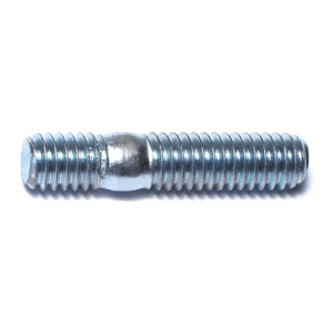 5/16"-18 x 5/16"-18 x 1-1/2" Zinc Automotive Studs (10 pcs.) - Picture 1 of 1
