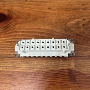 Harting 16 HV E - BU 16A 500V Female Insert 18pins - Picture 1 of 21
