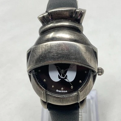 Reloj De Colección Armitron Looney Tunes Marvin el Marciano Mujer Tono Plateado Batería Nueva Foto 1 de 4
