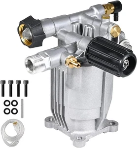 3/4" Shaft Horizontal Pressure Washer Pump, Easy Adjust 2500-3000 PSI, 2.5 GPM - Picture 1 of 11