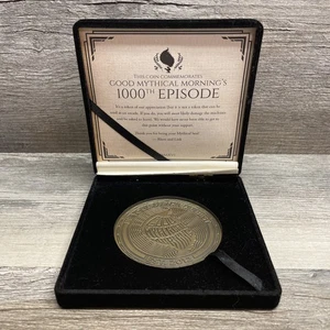 Good Mythical Morning GMM Rhett & Link Commemorative 1000th Episode 2016 Coin - Picture 1 of 5