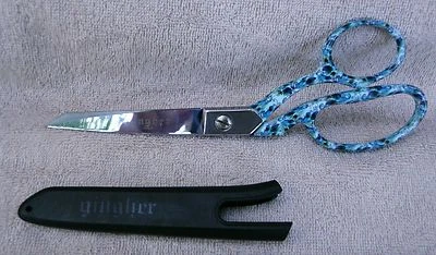 GINGHER DESIGNER SERIES KNIFE-EDGE SHEARS / SCISSORS 8" ALICIA NEW - Image 1 of 3